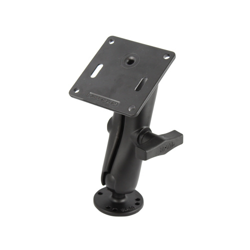 RAM-101U-2461 :: RAM Double Ball Mount with 75x75mm VESA Plate