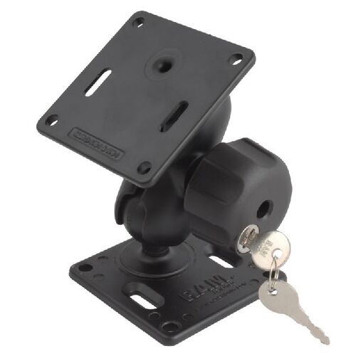 RAM-102UL-B-2461 :: RAM MOUNT 2 QTY. VESA PLATE 75 MM LOCK