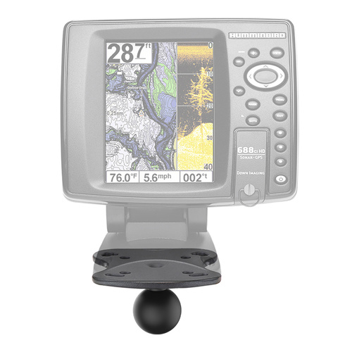 RAM-107BU :: RAM Fishfinder Ball Adapter for Humminbird Devices