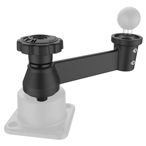 RAM-109-1ATU :: RAM 6" Straight Swing Arm for Horizontal/Vertical Mounts