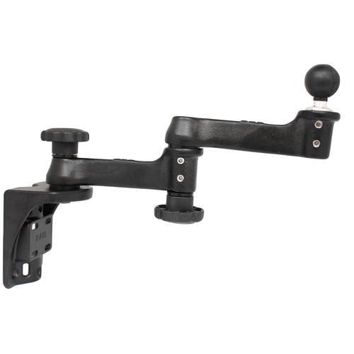 RAM-109V-1BU :: RAM Vertical 12" Swing Arm Mount with Ball