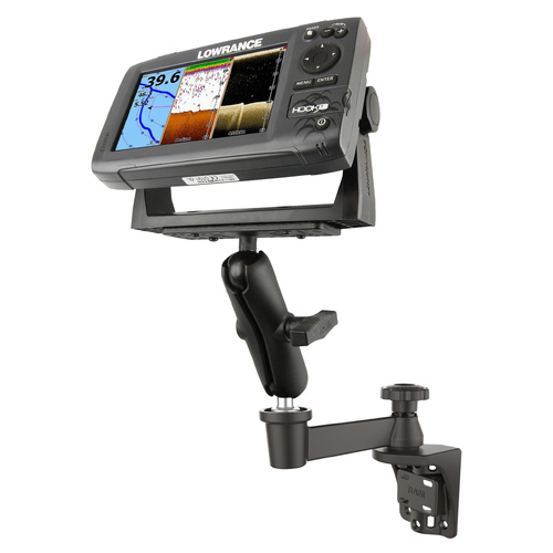 RAM-109V-2U :: RAM Vertical Swing Arm with Double Ball Mount