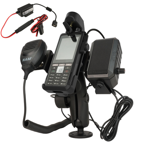 RAM PTT Speaker & Hardwire Bundle for Sonim XP5plus