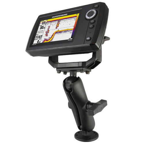 RAM-202-153-202U :: RAM Drill-Down Double Ball Mount for Humminbird Helix 5