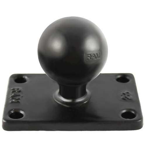 RAM-202U-23 :: RAM 1.5" Ball Base with 1.5" x 2.5" 4-Hole Pattern