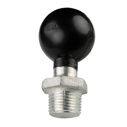 RAM-207U :: RAM Ball Base with 1/2" NPT Male Threaded Post