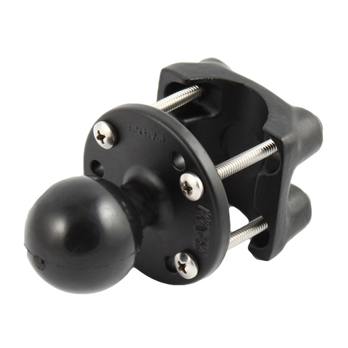 RAM-220U :: RAM Half Rail Clamp Ball Base for 1"-1.25" Rails
