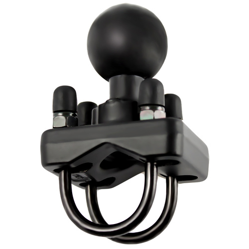 RAM-235U :: RAM Double U-Bolt Ball Base for 1" - 1.25" Rails