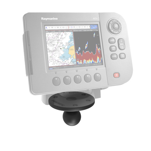 RAM-240U-RM1 :: RAM Large Round Plate with Ball for Raymarine A50, A50D, A57D & A70