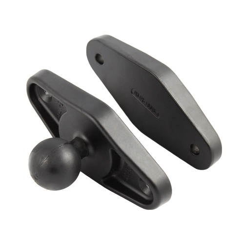 RAM-247U-4NH :: RAM Square Post Clamp Base for Posts up to 4" Wide Without Hardware