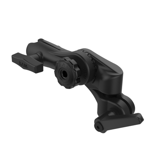 RAM-261-ADJU :: RAM Ratchet & Swing Arm with 1/2" NPT Hole and Single Socket Arm