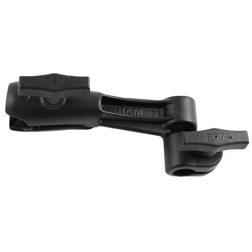 RAM-261U :: RAM Swing Arm with 1/2" NPT Hole and Single Socket Arm