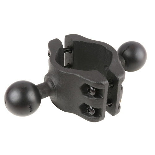 RAM-271-2-RBU :: RAM Rail Clamp Double Ball Base for 2" - 2.5" Rails