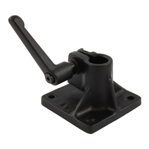 RAM-299-SBU :: RAM Square Base with 1/2" NPT Hole