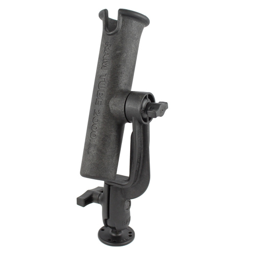 RAM-301-RBSWU :: RAM Tube™ Fishing Rod Holder with Revolution Ratchet & Salt Water Base