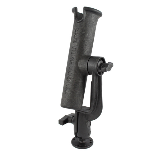 RAM-301-RBU :: RAM Tube™ Fishing Rod Holder with Revolution Ratchet and Base