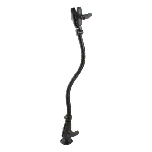 RAM-316-1-BLU1U :: RAM Flex-Arm™ with 18" Aluminum Rod, Ball Base and Socket Arm