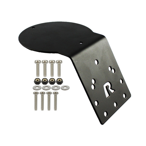RAM-344U :: RAM Angled Round Adapter Plate for XM & GPS Antennas