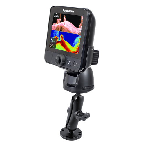 RAM-B-101-RYM1 :: RAM Drill-Down Double Ball Mount for Raymarine Dragonfly