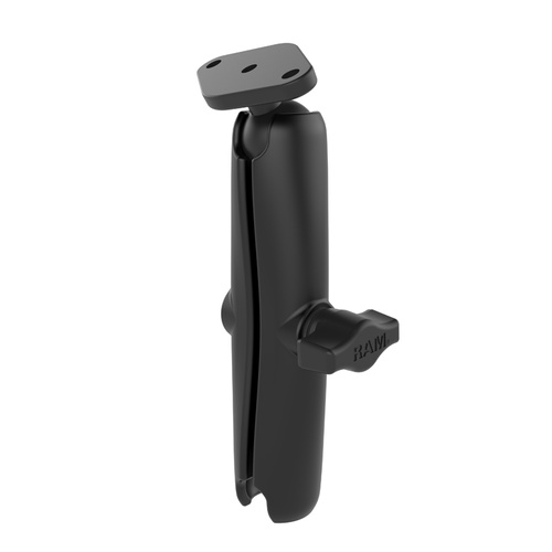 RAM-B-103-C-238U :: RAM 1'' Long Double Socket Arm with Diamond Base
