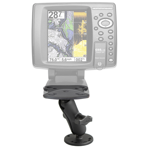 RAM-B-107U :: RAM Fishfinder Mount for Humminbird And Lowrance Devices