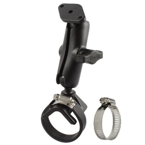 RAM-B-108-238 :: RAM STRAP CLAMP MOUNT W/ DIAMOND BASE