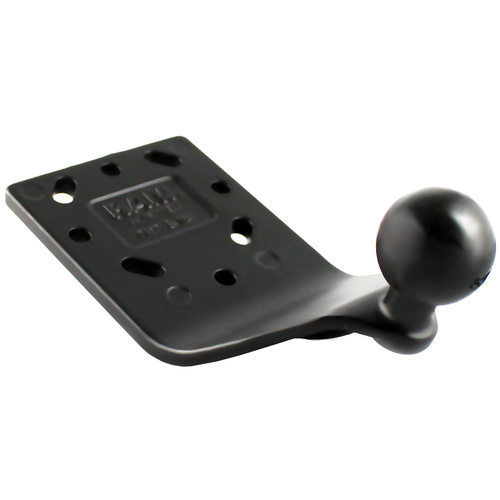 RAM-B-125BU :: RAM Curved Extension Base With 1" Ball