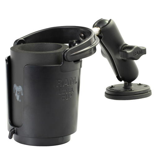 RAM-B-132MU :: RAM Level Cup™ 16oz Drink Holder with Magnetic Base