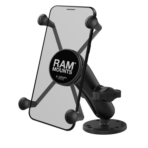 RAM X-Grip Large Phone Mount with Drill-Down Base