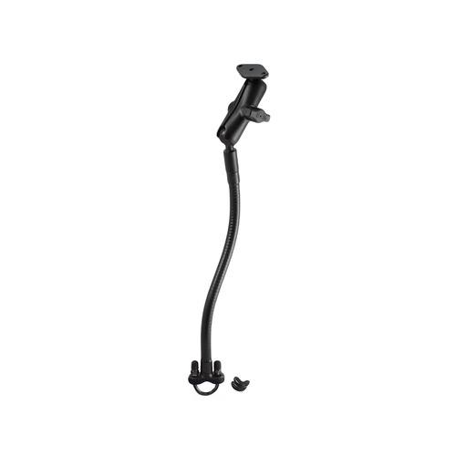 RAM-B-142-12 :: RAM 12" Flex Arm with Double Ball Mount & U-Bolt Base