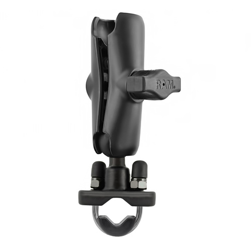 RAM-B-149-QU1 :: RAM Handlebar U-Bolt Mount with Double Socket Arm