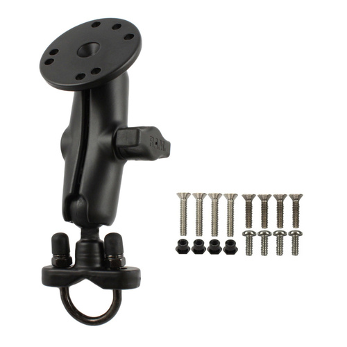 RAM Handlebar U-Bolt Double Ball Mount for Garmin 12 Series
