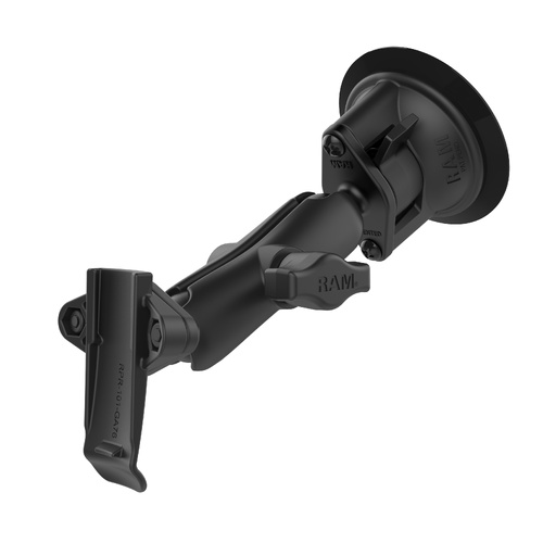 RAM Twist-Lock™ Suction Cup Mount with Garmin Spine Clip Holder