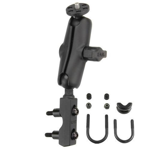 RAM Brake/Clutch Reservoir Mount with 1/4"-20 Threaded Camera Adapter