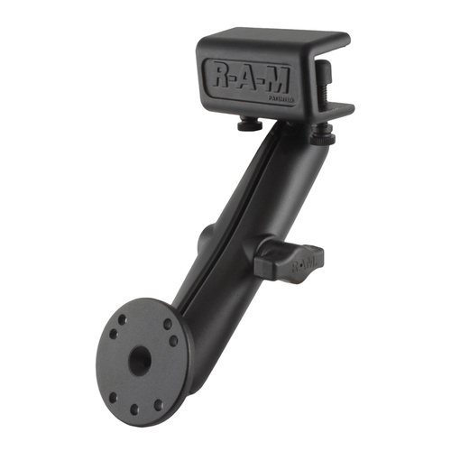 RAM-B-177-C-202 :: RAM Glare Shield Clamp Mount with Round Plate