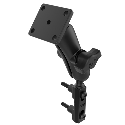 RAM-B-178U :: RAM Brake/Clutch Reservoir Mount for Garmin zumo 400-660 - Medium