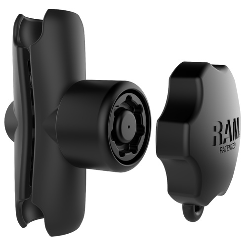 RAM-B-201-SU :: RAM Pin-Lock™ Double Socket Arm - B Size Medium