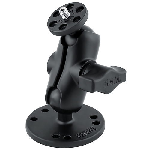RAM Drill-Down Mount with 1/4"-20 Threaded Camera Adapter