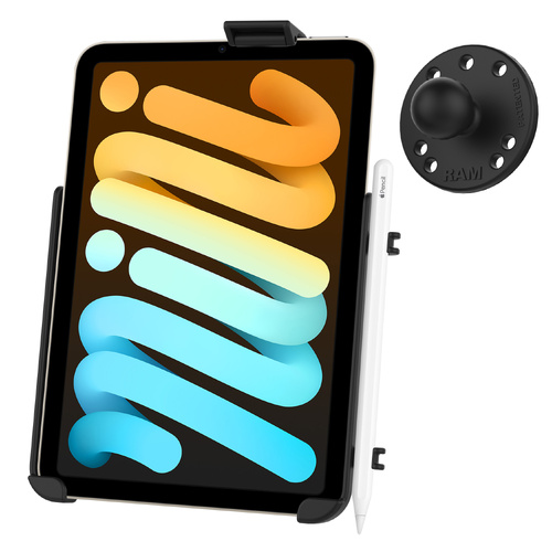 RAM-B-202-AP36U :: RAM EZ-Roll'r™ Cradle with Ball for Apple iPad mini (A17 Pro) & mini 6