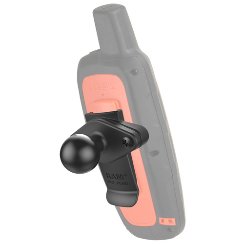 RAM-B-202-GA76U :: RAM Spine Clip Holder With Ball For Garmin Handheld Devices