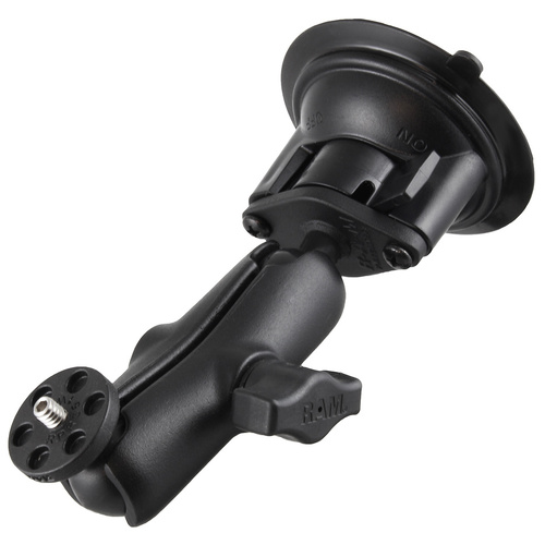 RAM Twist-Lock™ Suction Cup Mount with 1/4"-20 Camera Adapter - Medium