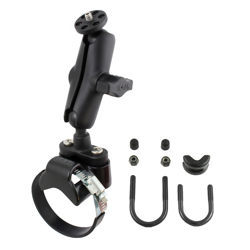 RAM ATV/UTV Rail Mount with 1/4"-20 Camera Adapter - Medium Arm