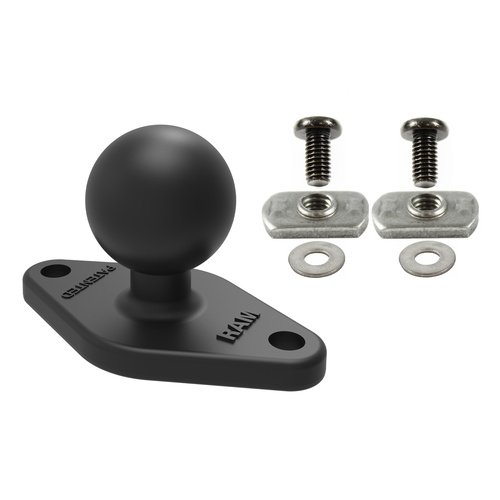 RAM-B-238-FP2U :: RAM Ball Adapter with Flat Panel Mounting Hardware - 3/8" Screws