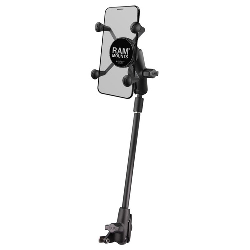 RAM X-Grip Phone Mount for Wheelchair Seat Tracks