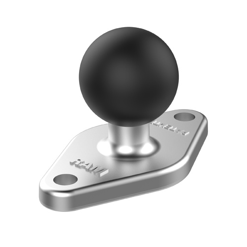 RAM-B-238CHU :: RAM Chrome Diamond Ball Base