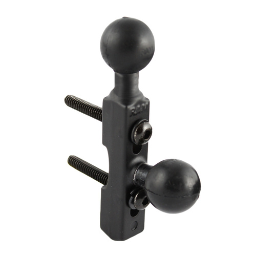 RAM-B-309-6U :: RAM Motorcycle Brake/Clutch Reservoir Double Ball Base