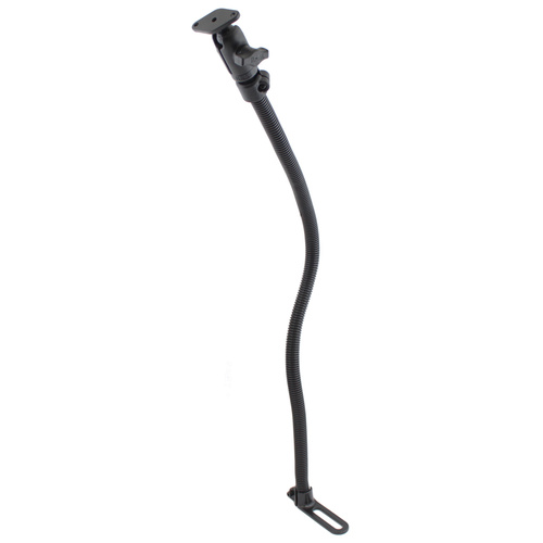 RAM-B-316-1-30-238U :: RAM Pod I Vehicle Mount with 30" Aluminium Rod and Diamond Plate