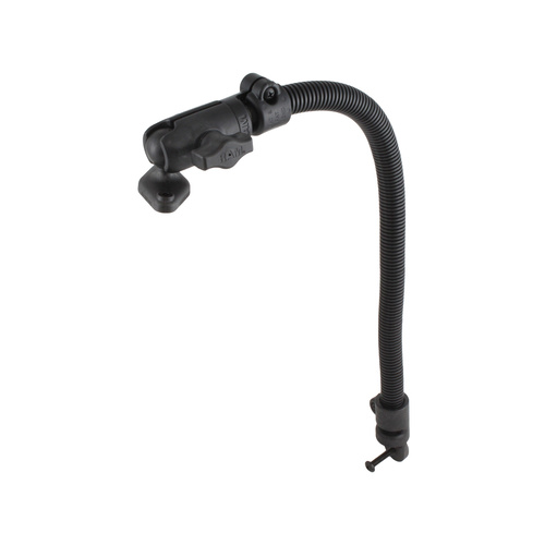 RAM-B-316-18-TRA1U :: RAM Transducer Mount with 18" Aluminium Rod and Diamond Base