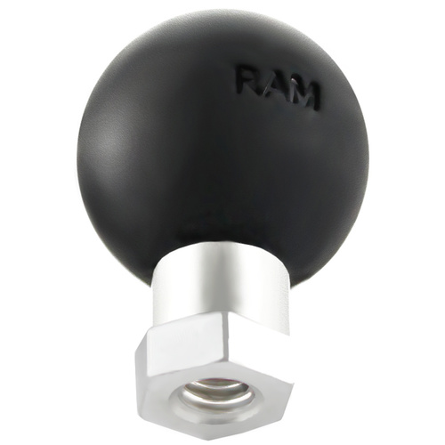 RAM-B-337U :: RAM Ball Adapter with 1/4" - 20" Female Threaded Hole And Hex Post