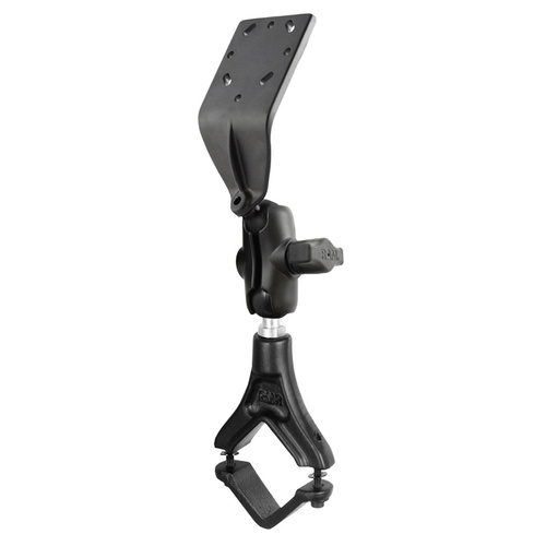 RAM-B-380-A-125BU :: RAM Yoke Clamp Mount with Curved Plate for Pilatus PC-12NG